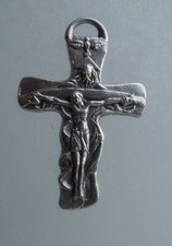 3 Metall Gott Vater Kreuz 4 cm