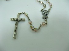 Rosenkranz - rosa irisierend -