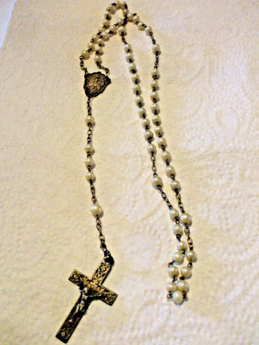 Rosenkranz kleine perlen - ,