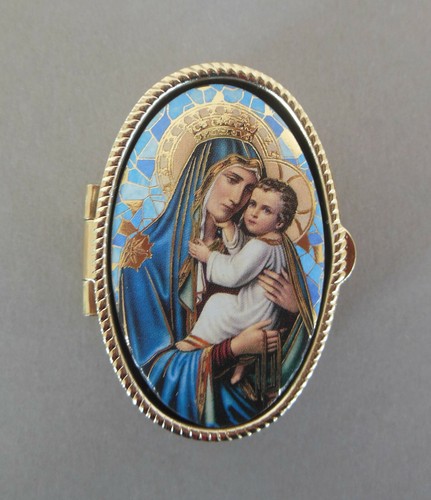 Schatulle dose mutter gottes - schatulle,