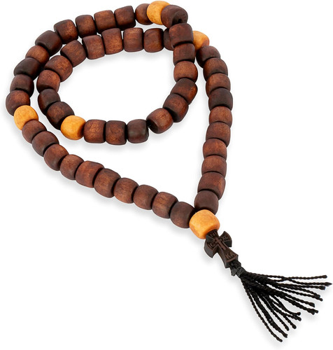 Handgefertigter rosenkranz aus - handgefertigter,