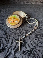 Rosenkranz antik in bemalter