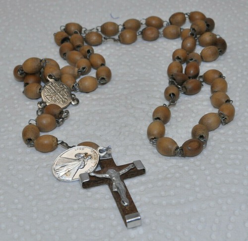 Alter rosenkranz holzperlen - alter,