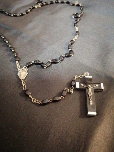 Rosenkranz perlen und kreuz - rosenkranz,,