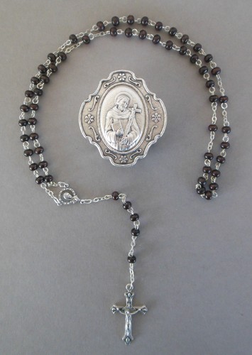 Rosenkranz braune perle - rosenkranz, +