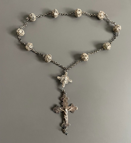 Schöner alter rosenkranz - schöner,