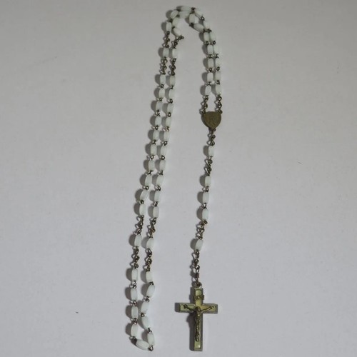 Vintage rosenkranz perlmutt - rosenkranz,