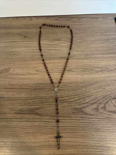 Vintage rosenkranz kreuz - vintage,